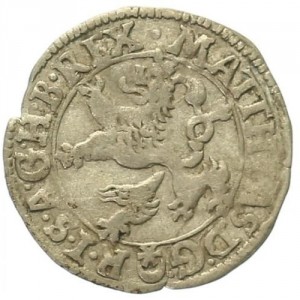 Аверс монеты Богемия, 1 грош, 1612-1619