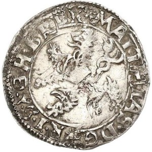 Аверс монеты Богемия, 1 грош, 1616-1619