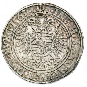 Реверс монеты Богемия, 60 крейцеров, 1561-1564