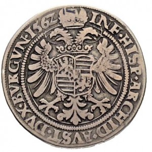Реверс монеты Богемия, 60 крейцеров, 1562-1564, Без отметки МД - Куттенберг
