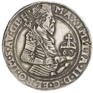 Аверс монеты Богемия, 60 крейцеров, 1565-1573, Без отметки МД - Куттенберг