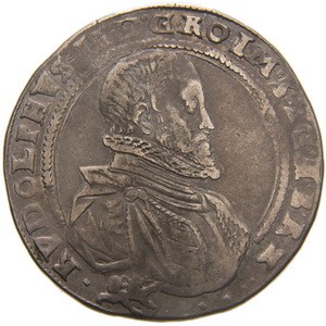 Аверс монеты Богемия, ½ талера, 1578-1602