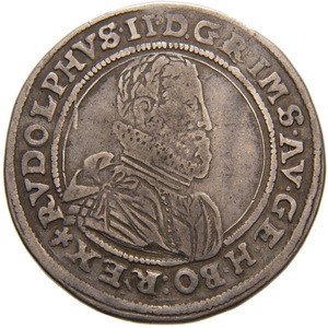 Аверс монеты Богемия, ½ талера, 1579-1594