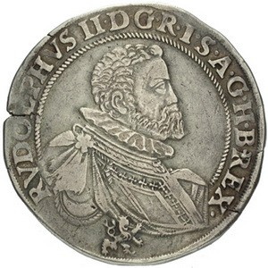 Аверс монеты Богемия, ½ талера, 1603-1611