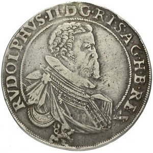 Аверс монеты Богемия, ½ талера, 1604-1610