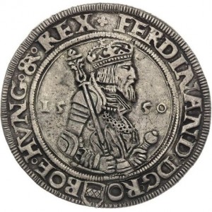 Аверс монеты Богемия, 1 талер, 1548-1559, Герб Австрии как отметка МД