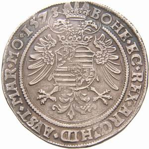 Реверс монеты Богемия, 1 талер, 1573-1577