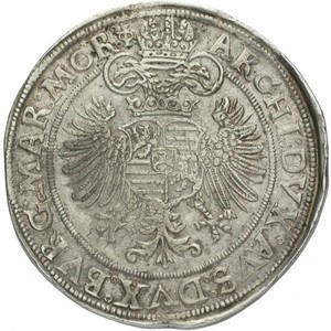 Реверс монеты Богемия, 1 талер, 1573-1576