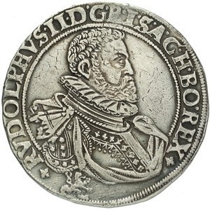 Аверс монеты Богемия, 1 талер, 1602-1612