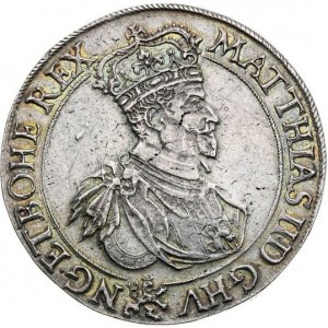 Аверс монеты Богемия, 1 талер, 1611