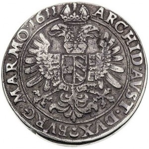 Реверс монеты Богемия, 2 талера, 1602-1611