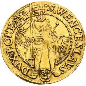Реверс монеты Богемия, 1 дукат, 1540-1542