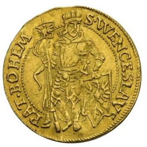 Реверс монеты Богемия, 1 дукат, 1611-1612