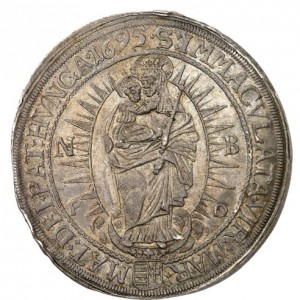 Реверс монеты Венгрия, 2 талера, 1687-1695