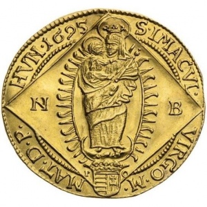 Реверс монеты Венгрия, 2 дуката, 1695