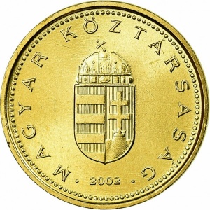 Аверс монеты Венгрия, 1 форинт, 1992-2008