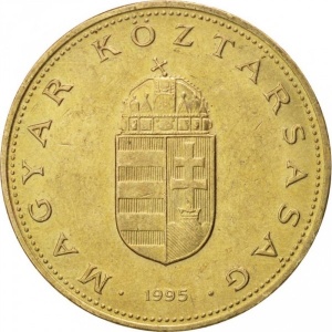 Аверс монеты Венгрия, 100 форинтов, 1992-1998