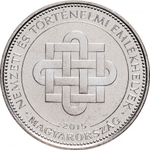 Аверс монеты Венгрия, 50 форинтов, 2015, Венгерские мемориалы