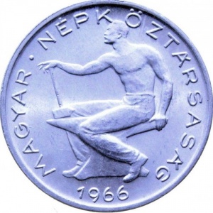 Аверс монеты Венгрия, 50 филлеров, 1953-1966