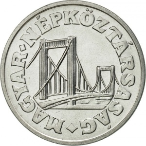 Аверс монеты Венгрия, 50 филлеров, 1967-1989
