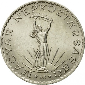Аверс монеты Венгрия, 10 форинтов, 1971-1982