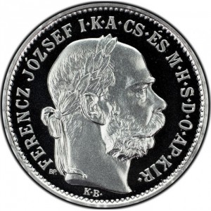Аверс монеты Венгрия, 1 крона, 1892-1906