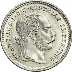 Аверс монеты Венгрия, 10 крейцеров, 1868-1872