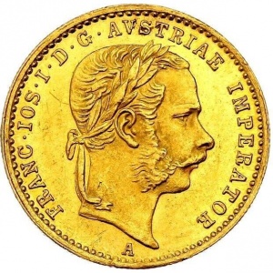 Аверс монеты Венгрия, 1 дукат, 1867-1872