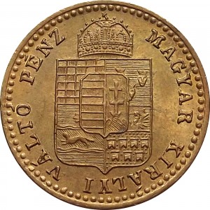 Аверс монеты Венгрия, 5/10 крейцера, 1882