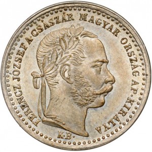 Аверс монеты Венгрия, 10 крейцеров, 1868