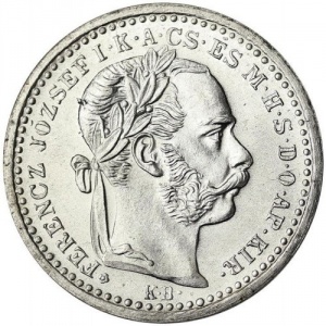 Аверс монеты Венгрия, 10 крейцеров, 1870-1888