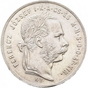 Аверс монеты Венгрия, 1 форинт, 1870-1879