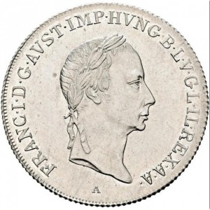 Аверс монеты Венгрия, 20 крейцеров, 1830-1835
