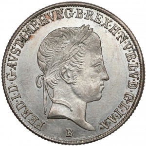 Аверс монеты Венгрия, 20 крейцеров, 1837-1848