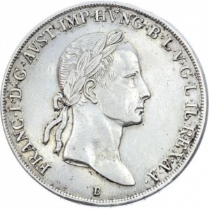 Аверс монеты Венгрия, 1 талер, 1831-1833