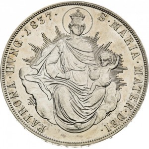Реверс монеты Венгрия, 1 талер, 1837-1839