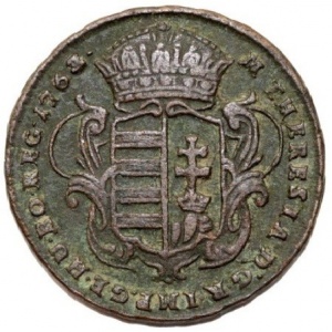 Аверс монеты Венгрия, 1 денар, 1760-1766