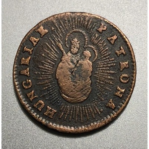 Реверс монеты Венгрия, 1 денар, 1767-1771