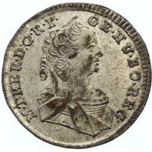 Аверс монеты Венгрия, 1 полтура, 1752-1756