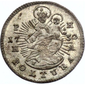 Реверс монеты Венгрия, 1 полтура, 1752-1756