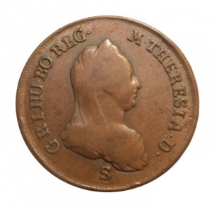 Аверс монеты Венгрия, 1 полтура, 1775