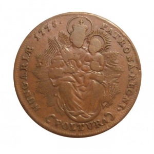Реверс монеты Венгрия, 1 полтура, 1775