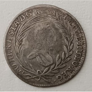 Аверс монеты Венгрия, 10 крейцеров, 1769