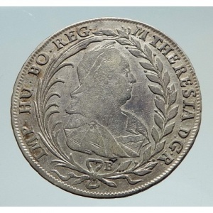 Аверс монеты Венгрия, 20 крейцеров, 1766-1780
