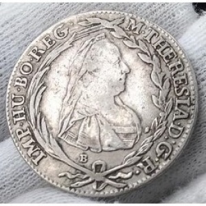 Аверс монеты Венгрия, 20 крейцеров, 1774-1780