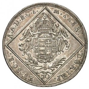 Аверс монеты Венгрия, 30 крейцеров, 1767-1772