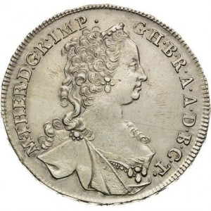 Аверс монеты Венгрия, ½ талера, 1748-1752