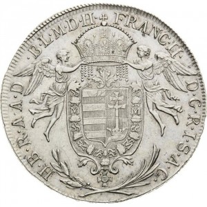 Аверс монеты Венгрия, ½ талера, 1792-1794
