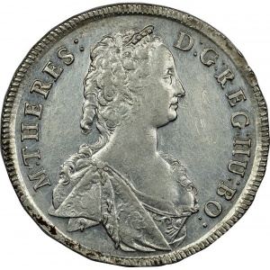 Аверс монеты Венгрия, 1 талер, 1744-1745