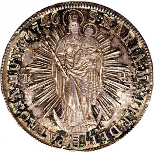 Реверс монеты Венгрия, 1 талер, 1746-1748